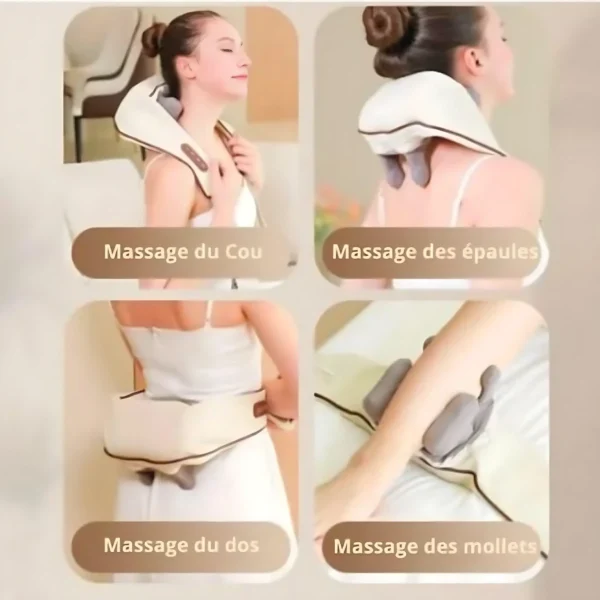 Appareil de Massage sans fil MDHL HandTouch® - Masseur pour le cou et les épaules