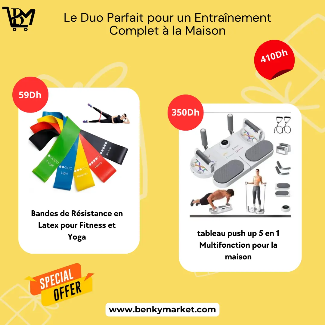 Le Duo Parfait pour un Entraînement Complet à la Maison